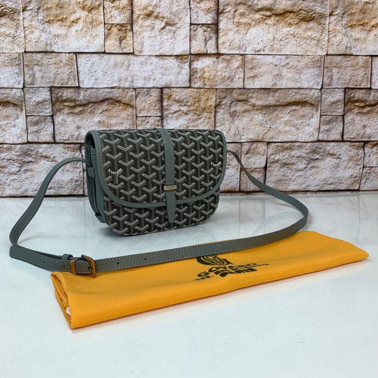 GOYARD BELVEDERE PM GRİ